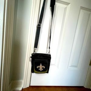 New Orleans Saints crossbody purse